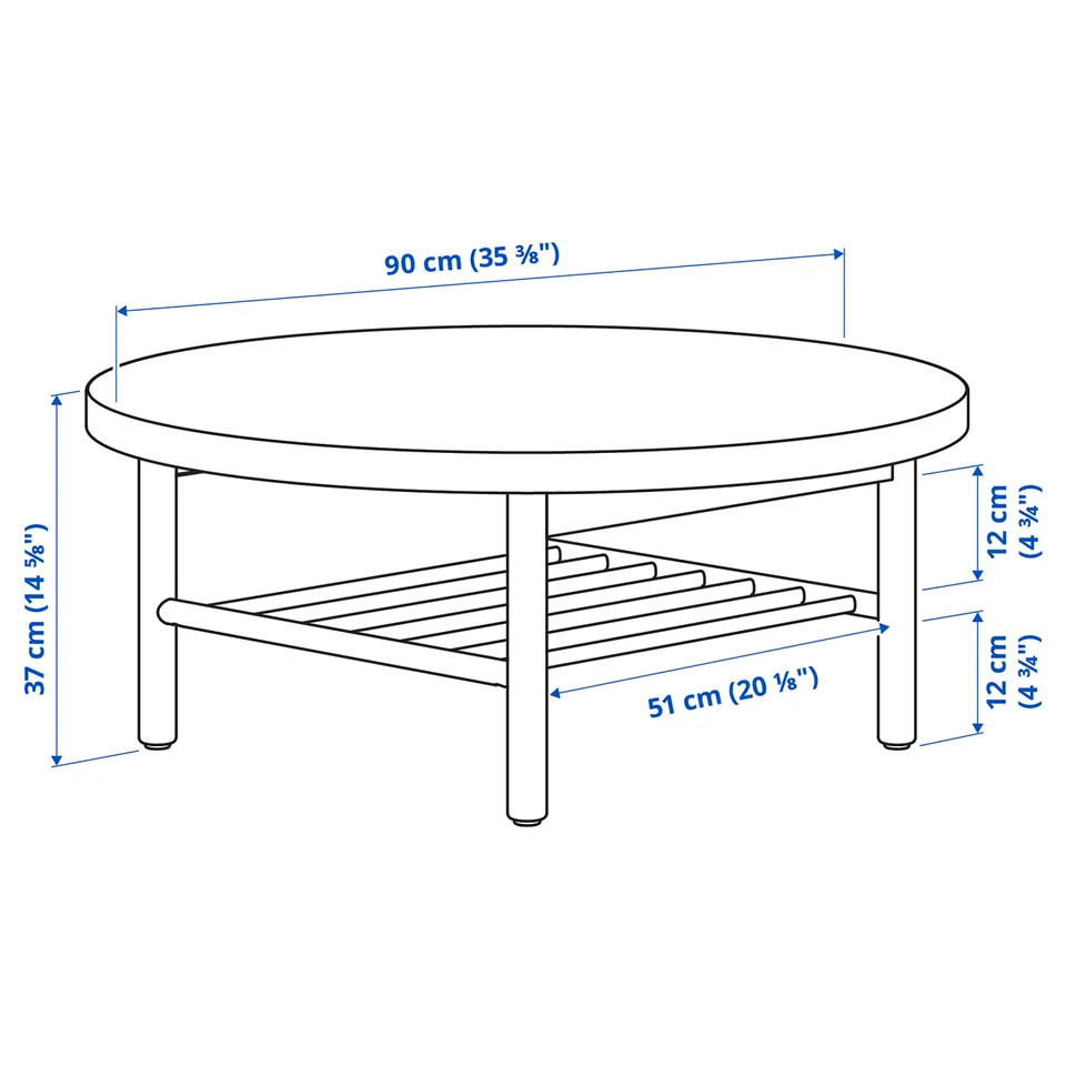 part: LISTERBY coffee table