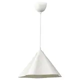 ZEBRASÄV pendant lamp, white/plastic, 46 cm