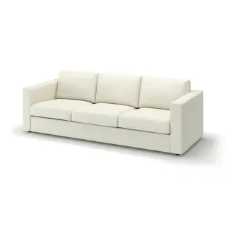 VIMLE 3-seat sofa, Gunnared beige, Width 241 x Depth 98 cm