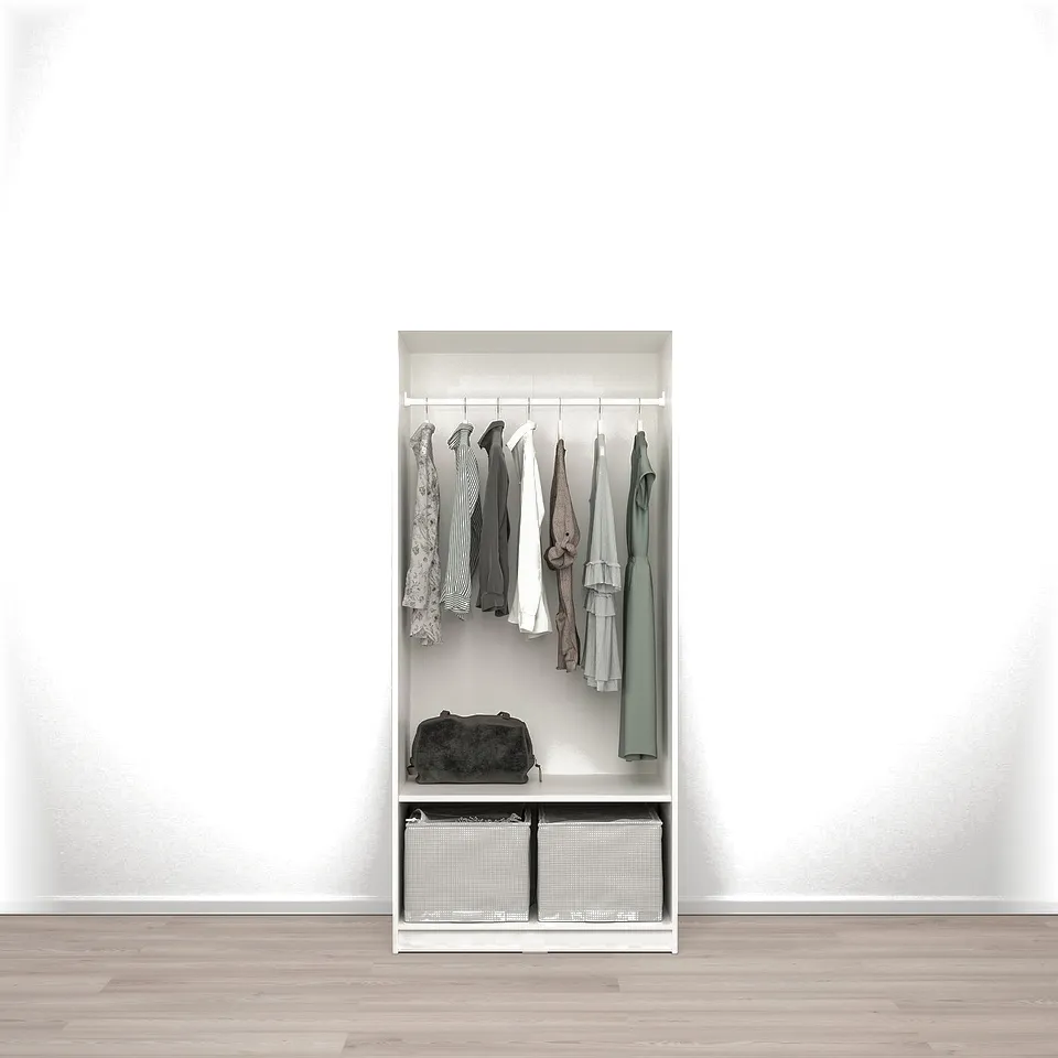 part: KLEPPSTAD wardrobe with 2 doors