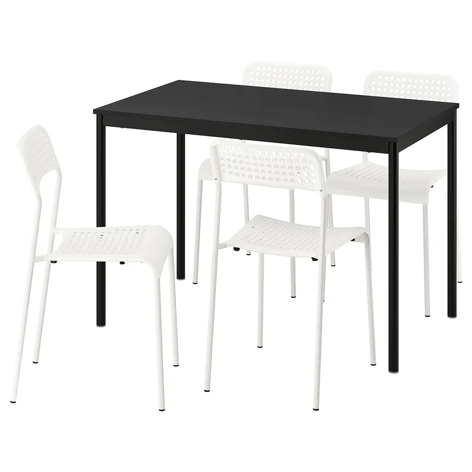 part: SANDSBERG table and 4 chairs