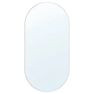 LINDBYN mirror, white, Width 60 x Height 120 cm