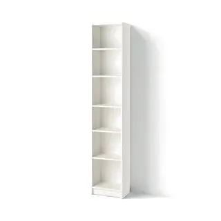BILLY bookcase, white, 40x28x202 cm