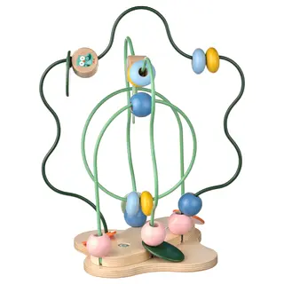 UPPSTÅ bead maze, multicolour, Length 29 x Width 24 x Height 34 cm