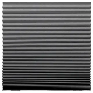 SCHOTTIS block-out pleated blind, dark grey, 100x190 cm