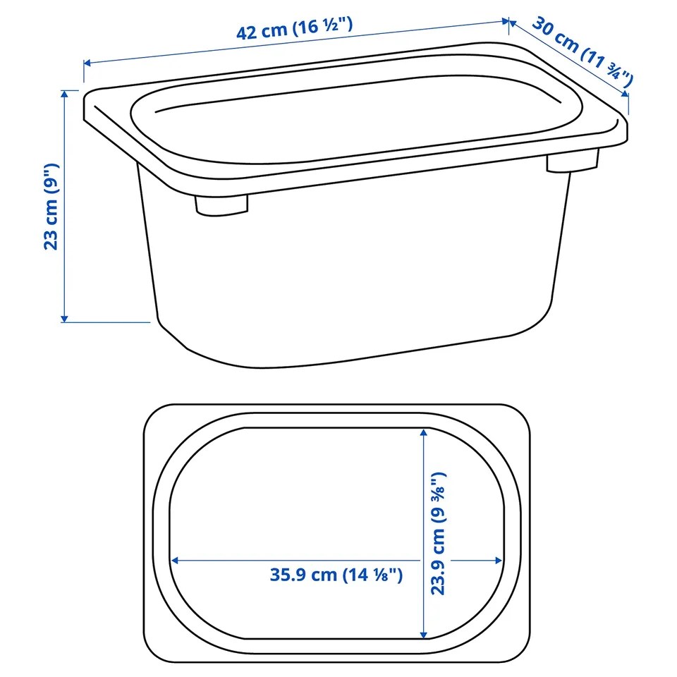 part: TROFAST storage box