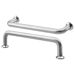 BAGGANÄS handle, stainless steel, 143 mm