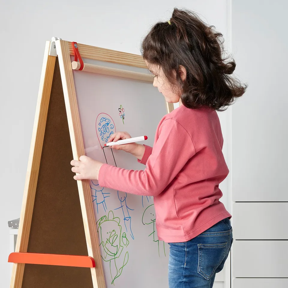 part: MÅLA whiteboard pen with holder/eraser