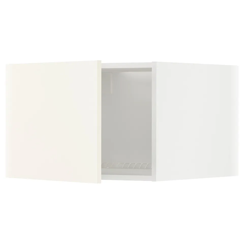 METOD kitchen cabinet: white, snap hinges, 25-year guarantee