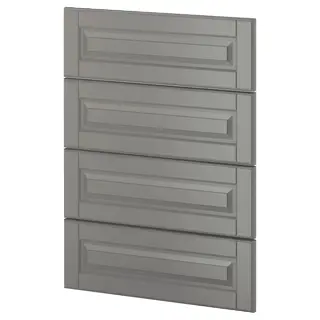 METOD 4 fronts for dishwasher, Bodbyn grey, Width 60.0 x Height 80.0 cm