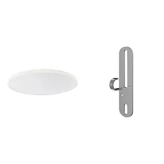 FÖRUT/NYMÅNE set: LED ceiling lamp + pendant/ceiling lamp hook