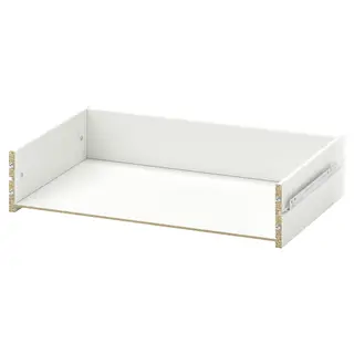 HJÄLPA drawer without front, white, Width 56.4 x Depth 36.3 x Height 12.0 cm