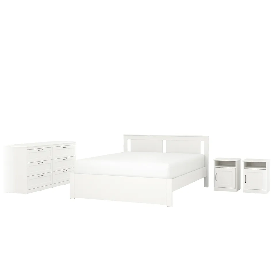 part: SONGESAND bedroom furniture, set of 4