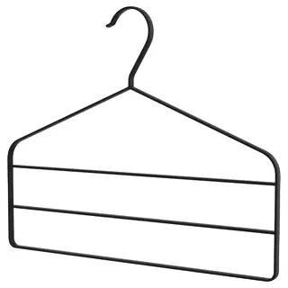 STRYKIS trouser hanger, black, Width 37 cm
