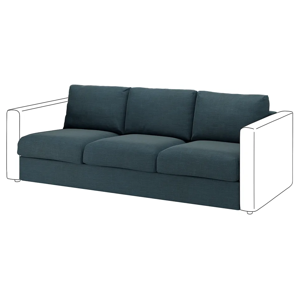 part: VIMLE cover for 3-seat section