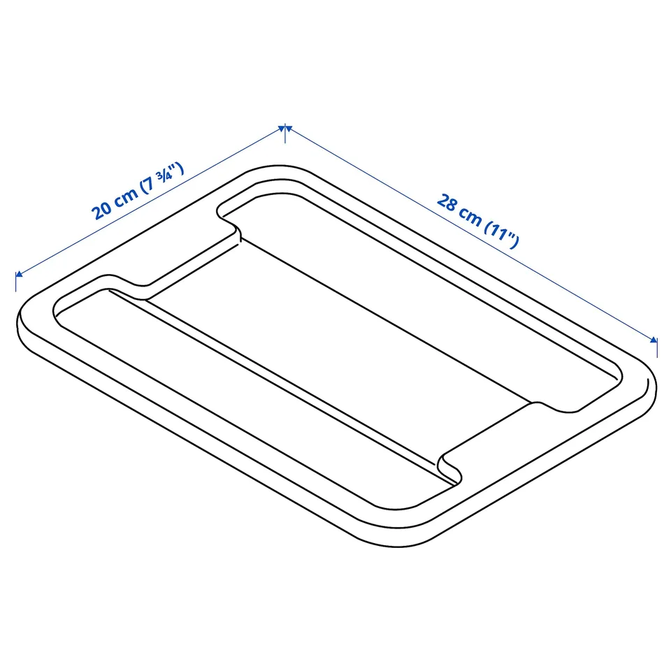 part: SAMLA lid for box 5 l
