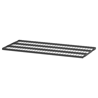 BOAXEL wire shelf, anthracite, Width 79.7 x Depth 38.4 cm