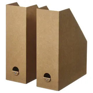 GÄRDESGÅRD magazine file, natural, Depth 25 x Height 31 x Width 10 cm
