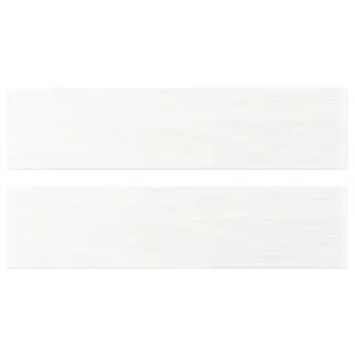 ENKÖPING drawer front, white wood effect, 40x10 cm