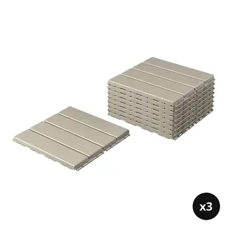 RUNNEN [2.43m² Set] floor decking, outdoor