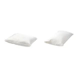 LUDDROS/SANDGRÄSMAL set: pillow + pillow protector