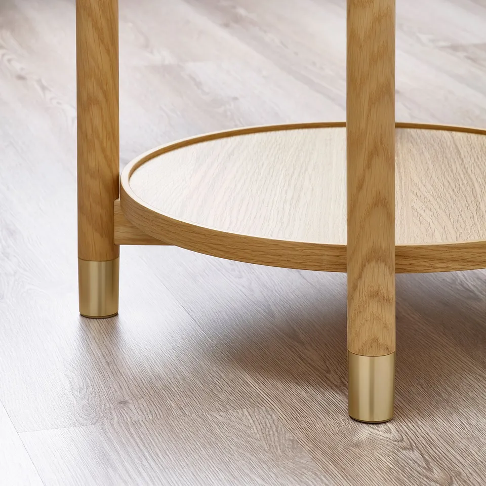 VALNÄS Side table, oak veneer