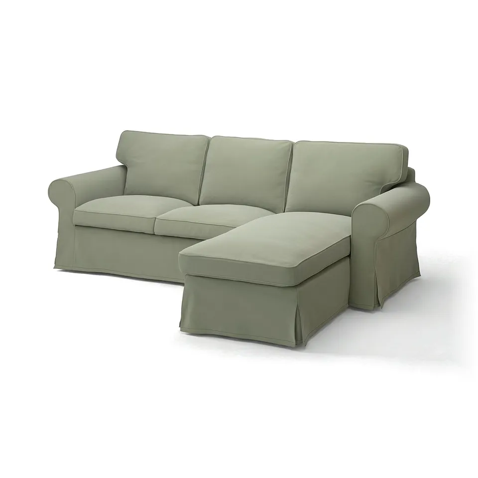 part: EKTORP 3-seat sofa with chaise longue