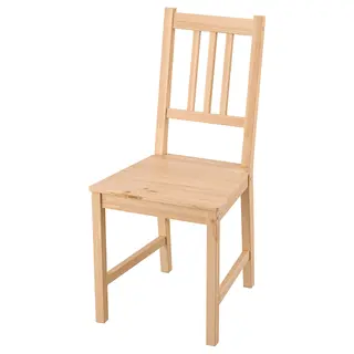 PINNTORP chair, light brown stained/pine, Width 42 x Depth 49 x Height 90 cm