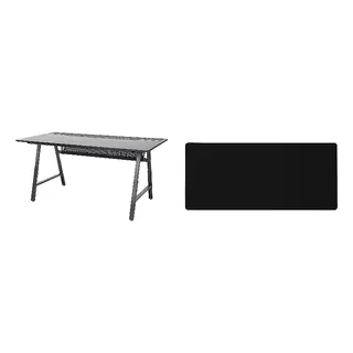 UTESPELARE/LÅNESPELARE set: gaming desk + gaming mouse pad