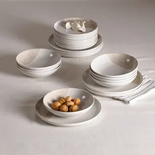 KRUSTISTEL set: deep plate x8 + plate x6 + side plate x8