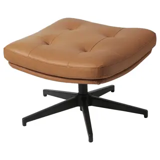 HAVBERG footstool, Grann/Bomstad golden-brown, Height 44 x Length 64 x Width 64 cm