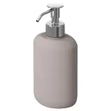 EKOLN soap dispenser, beige, Height 18 cm