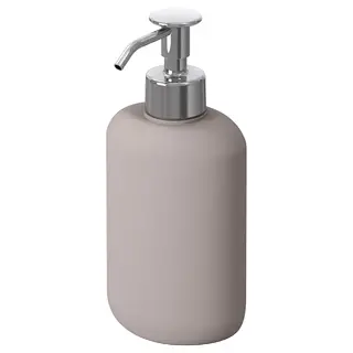 EKOLN soap dispenser, beige, Height 18 cm