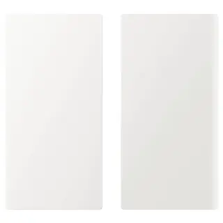 SMÅSTAD door, white, 30x60 cm