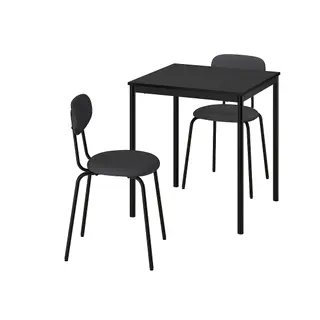 SANDSBERG set: table + chair x2