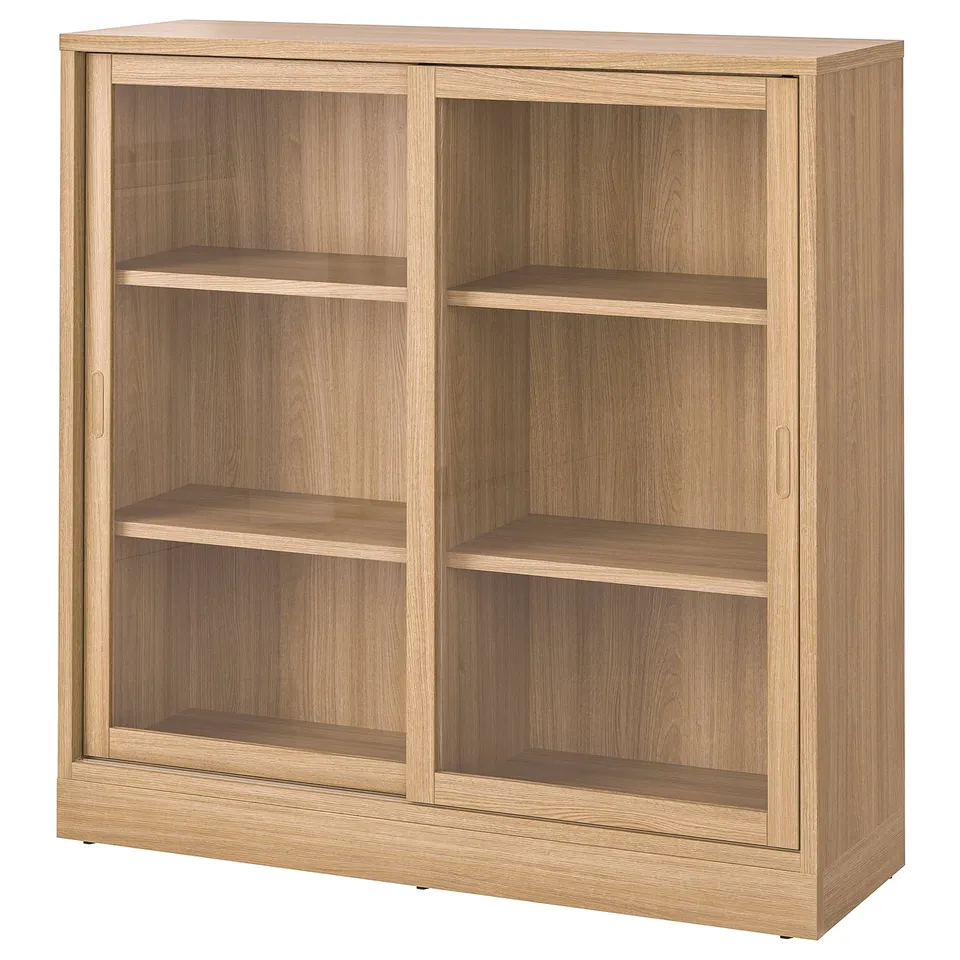part: TONSTAD cabinet with sliding glass doors
