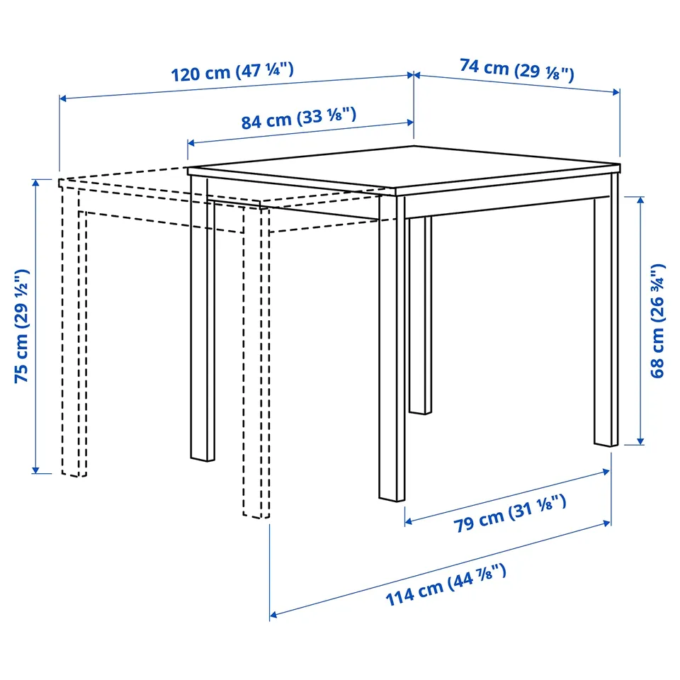 part: VIHALS extendable table