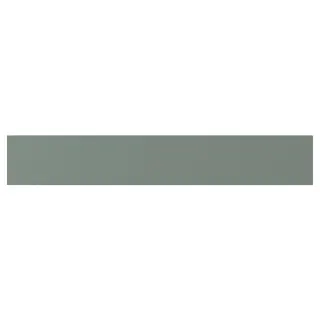 NICKEBO drawer front, matt grey-green, 60x10 cm