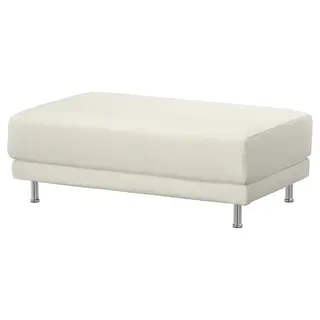UPPÅKRA cover for footstool, Axvall off-white