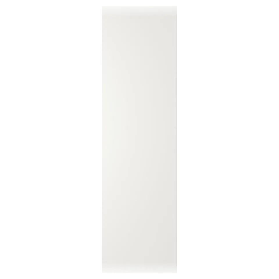 STENSUND white cover panel, fiberboard, rectangular, simple design.