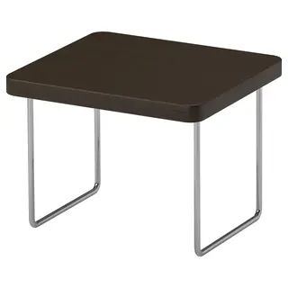 TRANERED armrest tray, dark brown, Length 30 x Width 27 cm