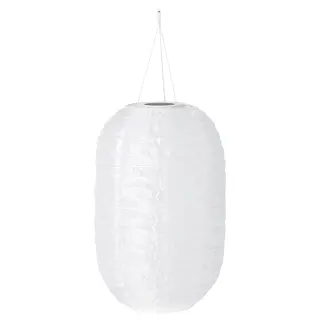 SOLVINDEN pendant lamp, solar-powered white, 43 cm