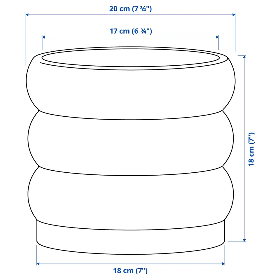part: HASSELBUKETT plant pot