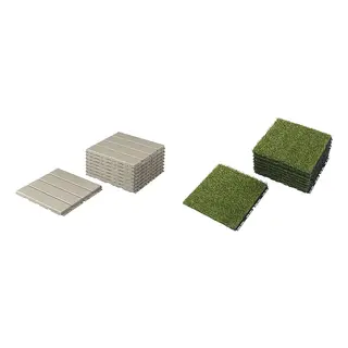 RUNNEN [1.62m² Set] floor decking, outdoor + floor decking, outdoor