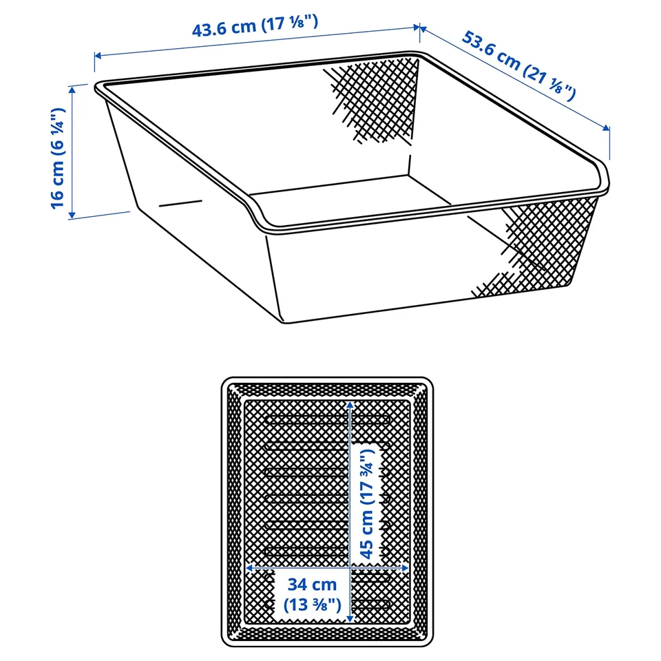 part: KOMPLEMENT mesh basket