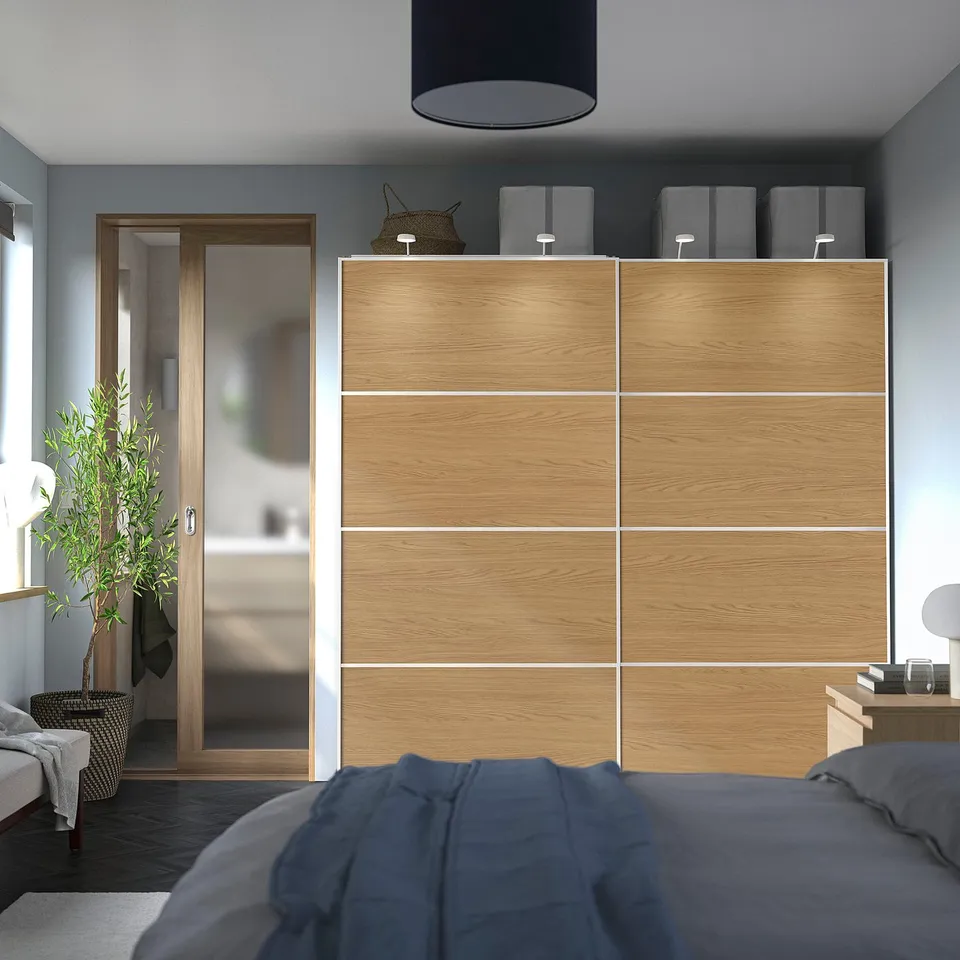 part: MEHAMN 4 panels for sliding door frame