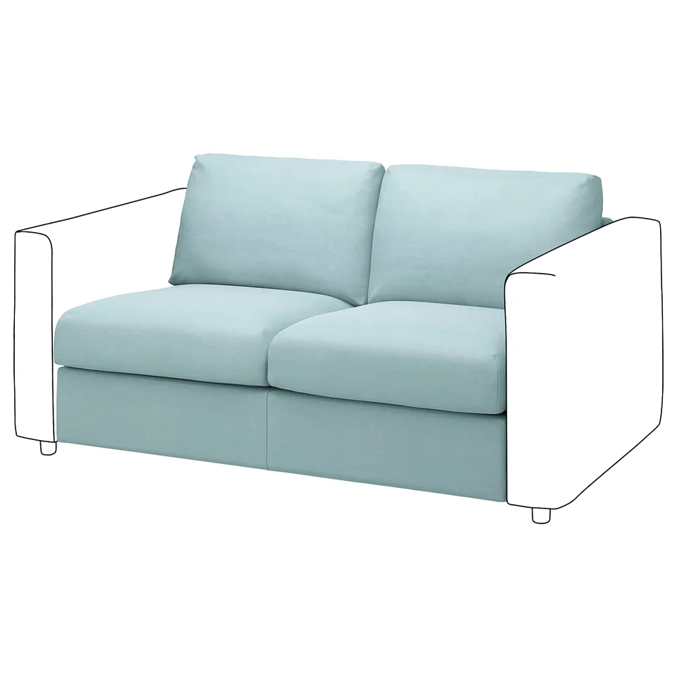 part: VIMLE cover for 2-seat section