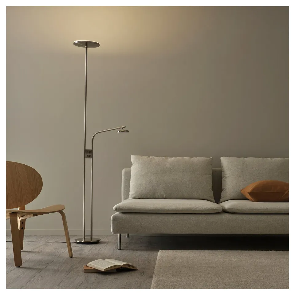 part: ISJAKT LED floor uplighter/reading lamp