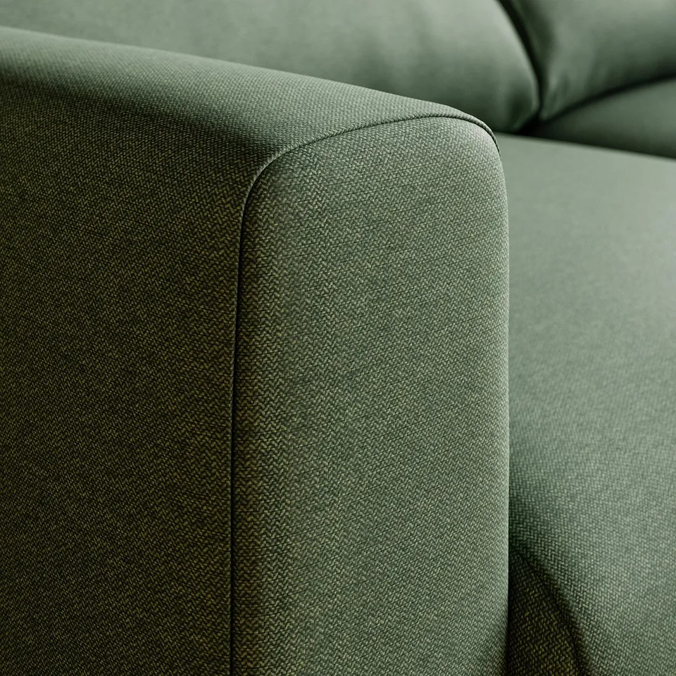 MALMKÖPING 4-seat sofa, Tibbleby grey-green