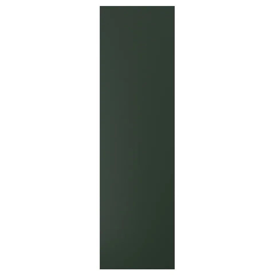 HAVSTORP door, deep green, rectangular, smooth finish.